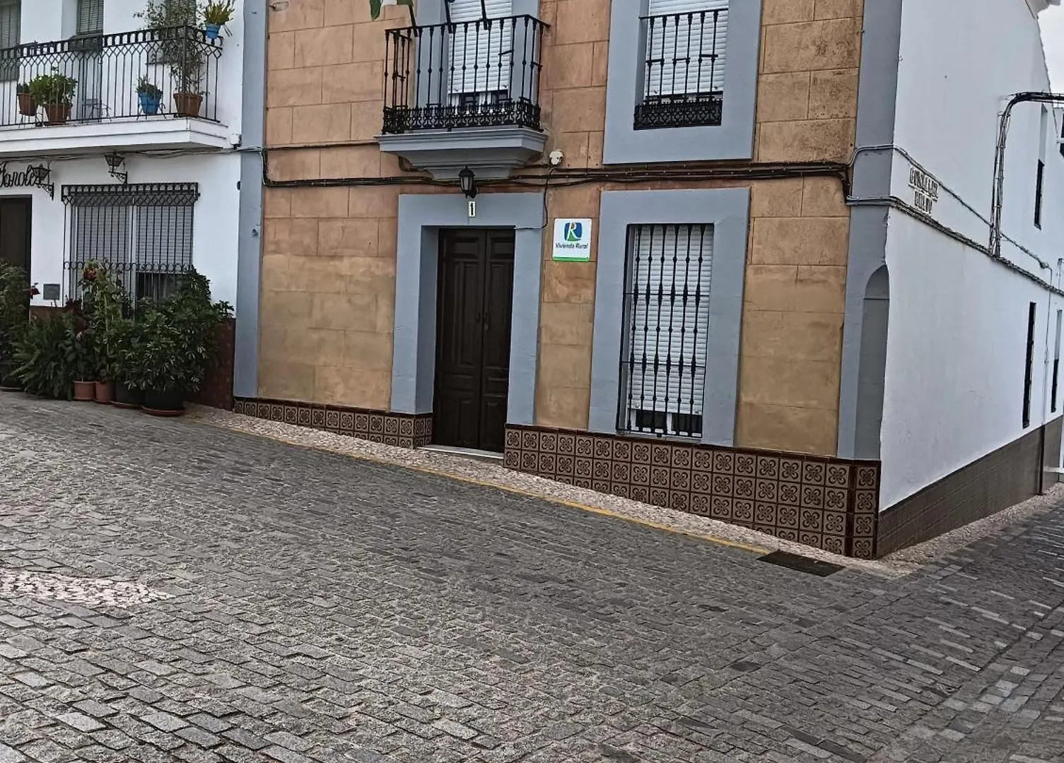 Charming House With Mountain View In Encinasola, Fireplace