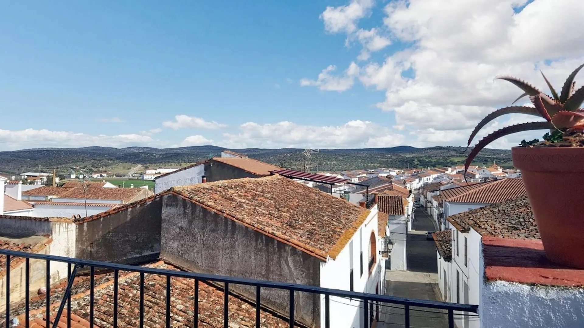Charming House With Mountain View In Encinasola, Fireplace Spain